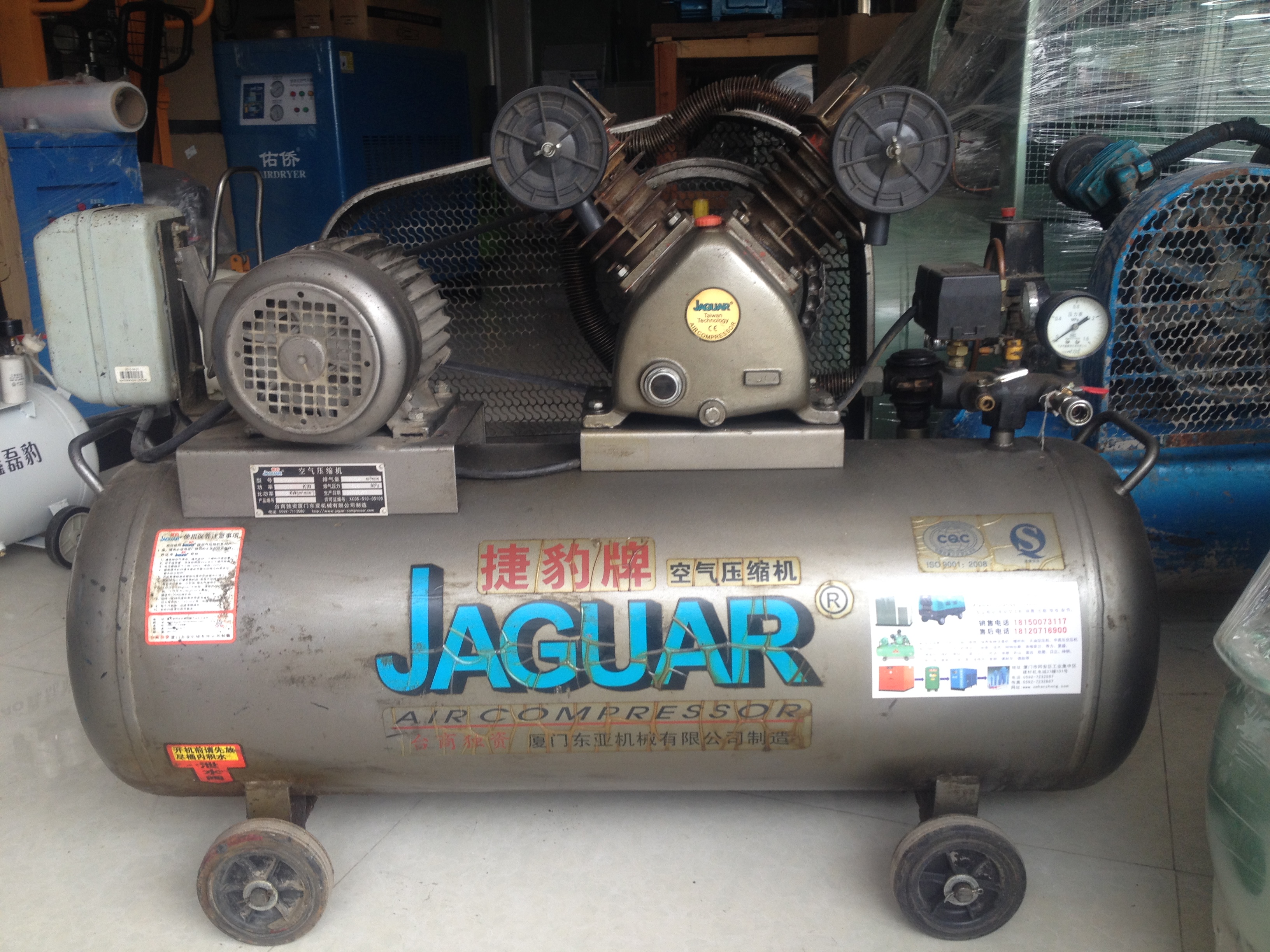 二手螺桿式、活塞機空壓機出租出售